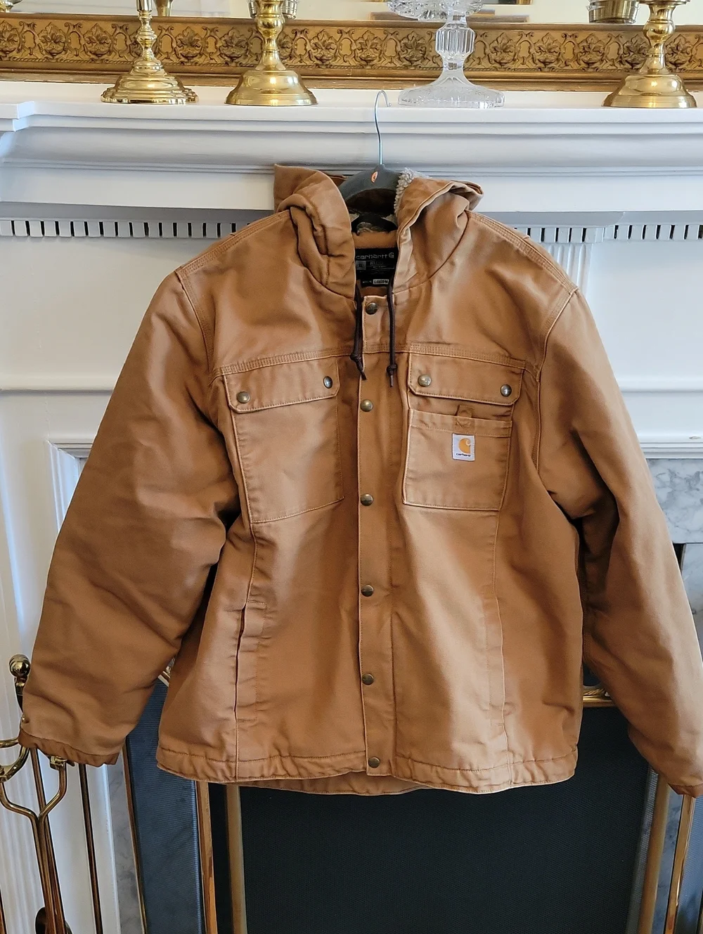Carhartt Relaxed Fit Washed Duck Utilty Jacket - Picture 2 of 8